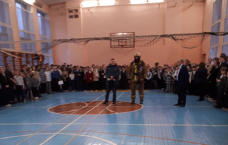 26 января 2023 года  прошла тренировочная эвакуация детей и педагогического состава школы совместно с 36 пожарной частью.